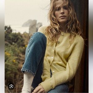 Doen Petra Cardigan in Dandelion, size M